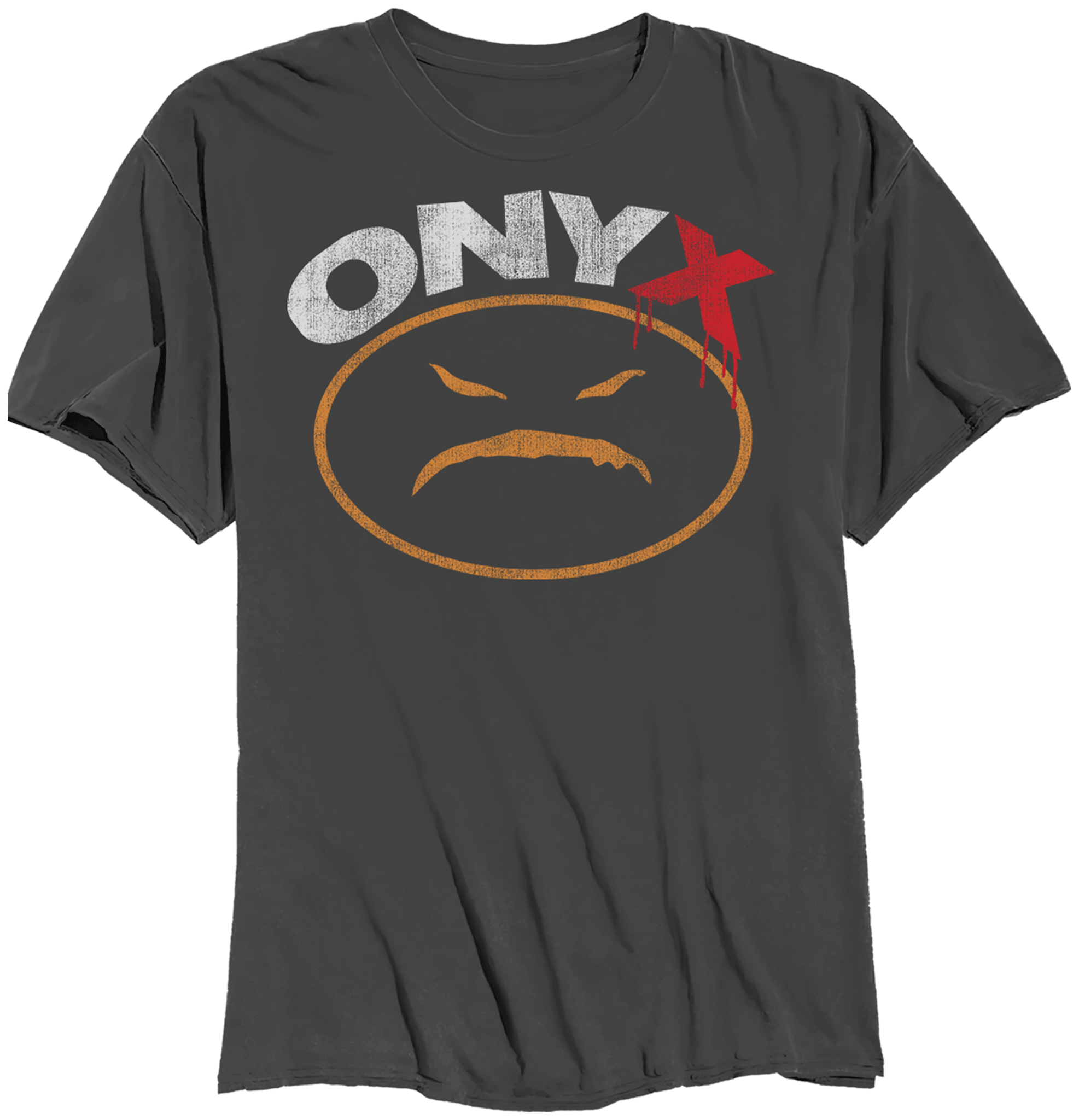 ONYX LOGO T-SHIRT CHARCOAL